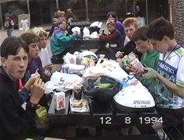 Lunchtime at Langham Glass in Langham (they moved to Fakenham in 2005)